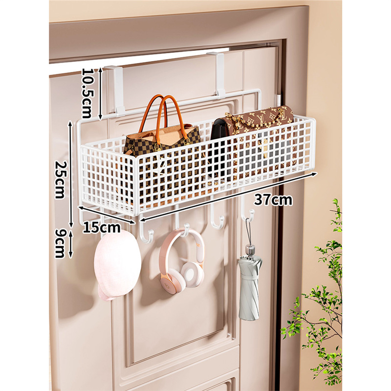 흰색 단층 대형(후크 포함)