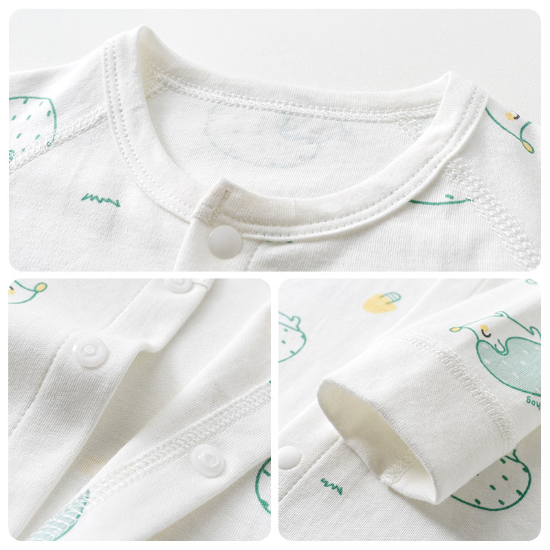 Mono para bebé para primavera, otoño e invierno, ropa de dormir de algodón para recién nacido, ropa cálida unisex para otoño, pelele, traje para gatear, ropa de bebé.