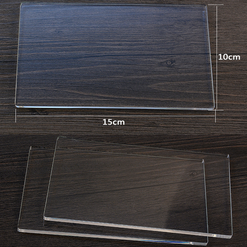 亚克力透明工作板 高温工作片 A4切割板 热缩片加热垫板粘土板AA