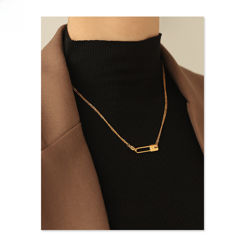 Brand minimalistic demi-season sweater stainless steel