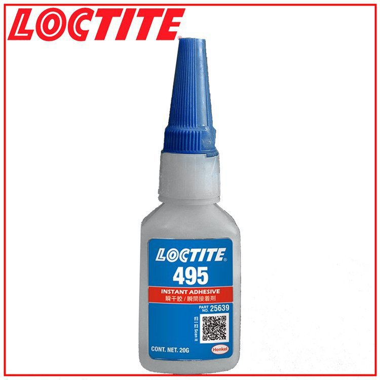 汉高乐泰 LOCTITE 瞬干胶 495 透明无色 20g/瓶 M00001354