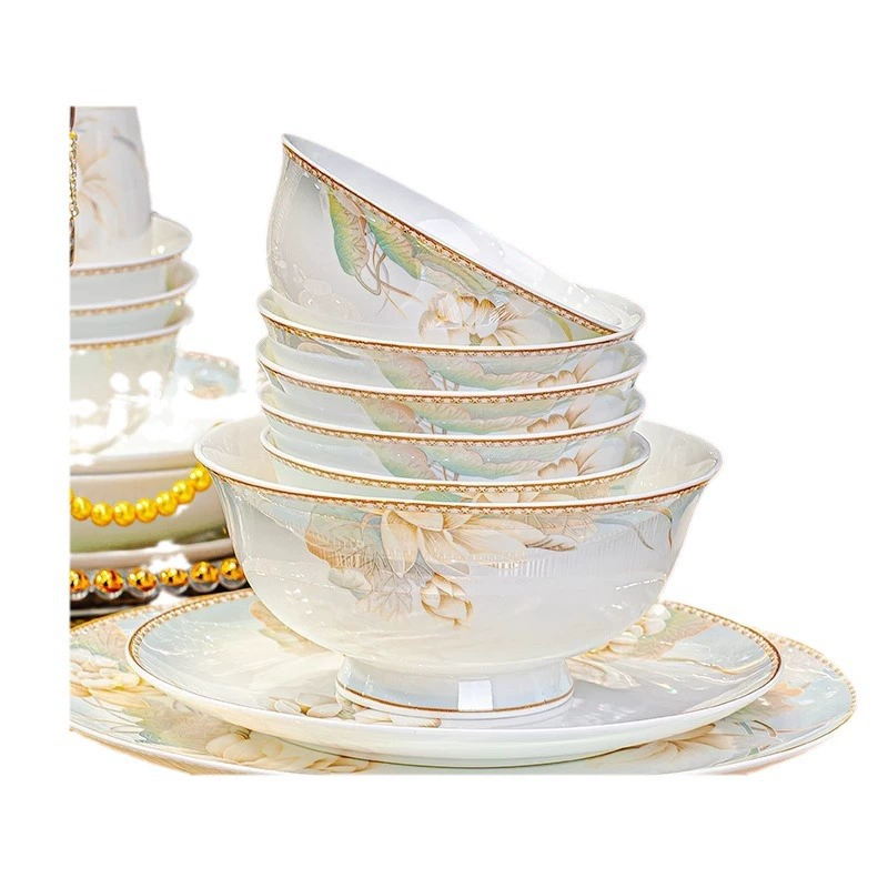 Tableware, ceramic set, high-end, light luxury style