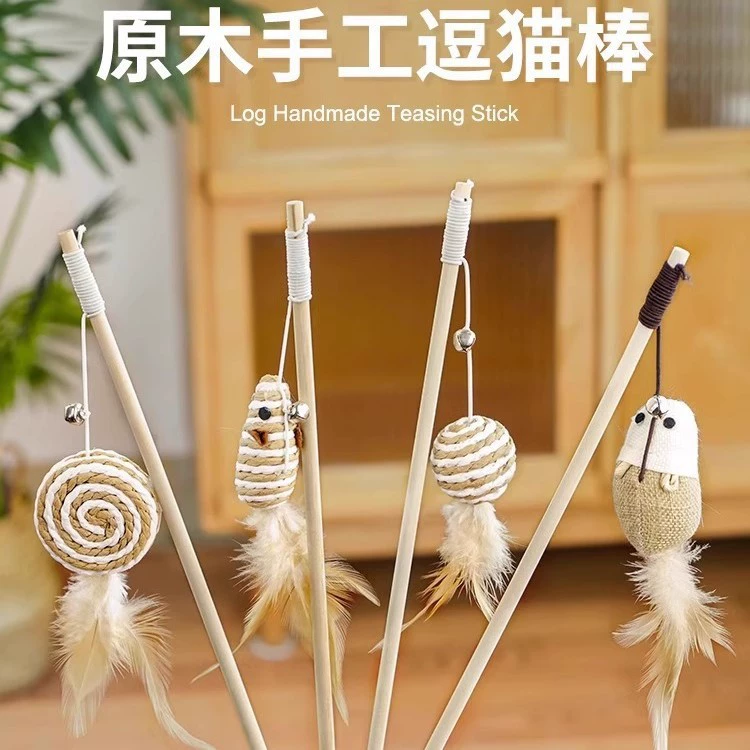 Игрушка-дразнилка для кошек, маленькая мышка для самостоятельного развлечения кошек с колокольчиком, прочные жевательные принадлежности для кошек, позволяющие котятам расходовать энергию.