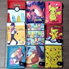 Collection of Pokemon】Animation peripheral wholesale manufacturer wallet Pokemon one piece will be sent to you with pictures.