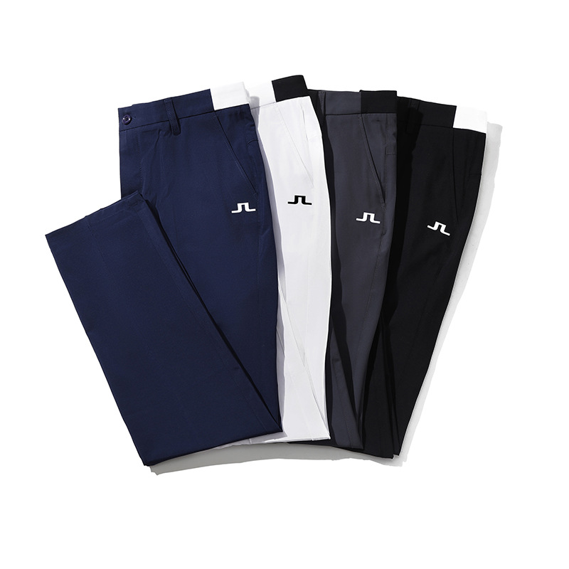 【Cross-Border】J Summer Golf Pants for Men Woven Stretch Golf Sports Pants # 2501
