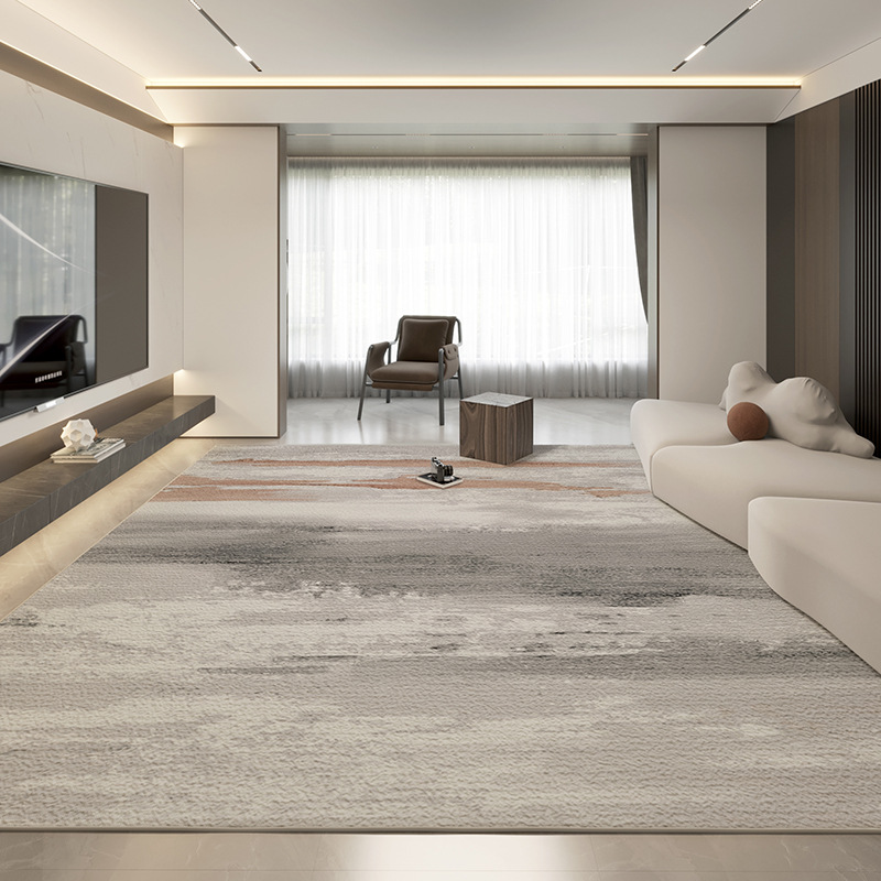 Rustic and Elegant Living Room Carpet 2024 New Design Bedroom Entry Rug Simple Home Use Room Mat Large Area Full Spread