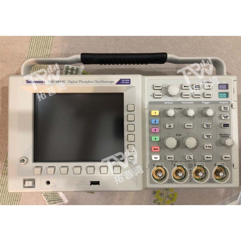 Tektronix 泰克 TDS3014C 数字荧光示波器 4 通道 100 MHz
