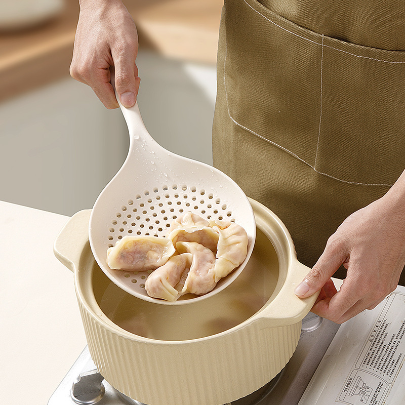 シリコン製大型ザル、鍋スプーン、家庭用高温耐性麺、餃子、粉、多機能キッチンザル、大型ザル|undefined