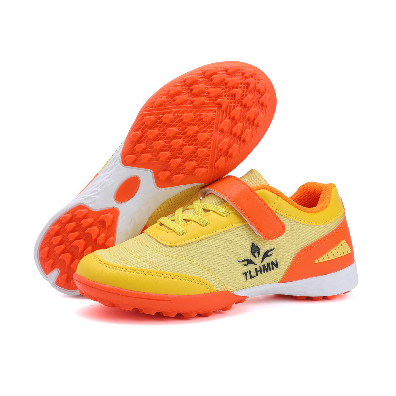 Zapatillas de Fútbol Infantil TF Ligeras de PU, Malla y TPR para Pasto Natural image 3
