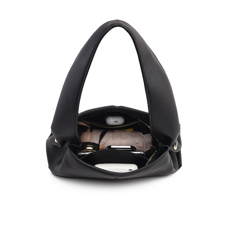 Cloud Bag Niche Design Women's Handbag 2026 New Fashion Soft Leather Underarm Shoulder Bag Cross-Border - Thumbnail 5