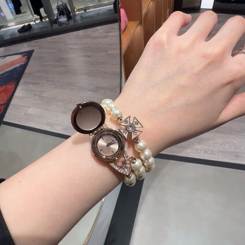 Empress Dowager Pearl Watch 2025 Saturn Edition Limited Edition Three-Layer Bracelet Vintage Series Popular Vintage Watch Strap Empress Dowager Pearl Watch 2025 Saturn Edition Limited Edition Three-Layer Bracelet Vintage Series Popular Vintage Watch Strap