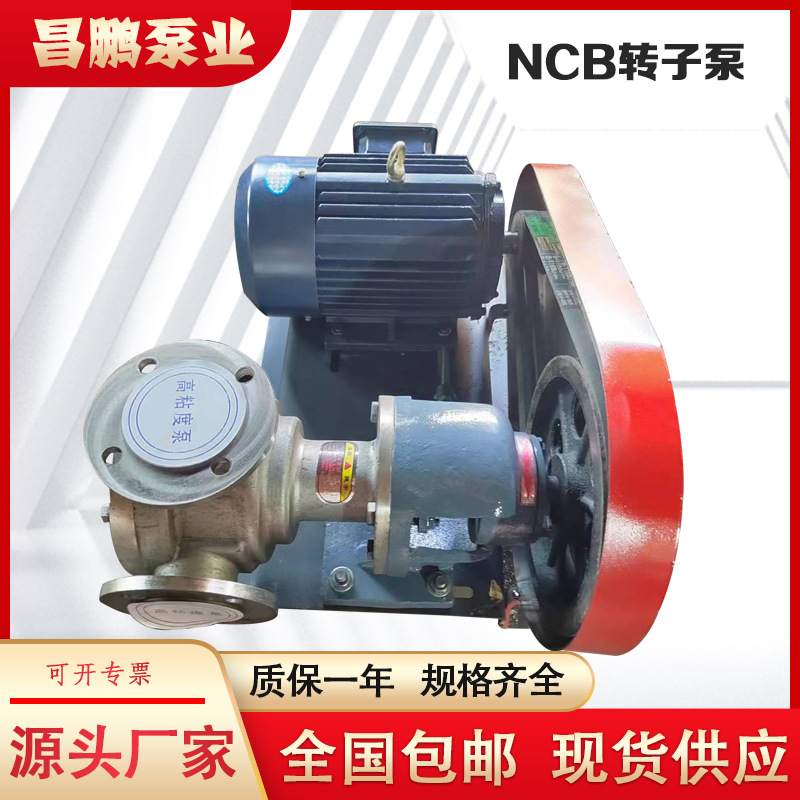 NCB6/0.5不锈钢转子泵高粘度内啮合齿轮泵糖稀糖浆絮凝剂电动泵