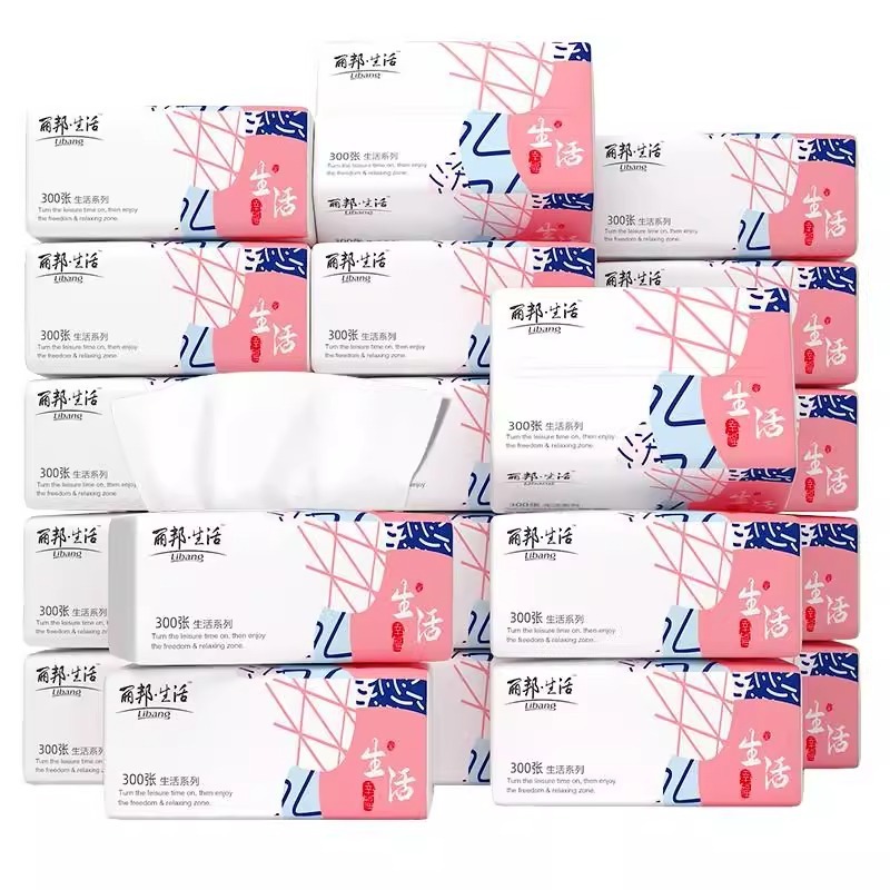 Libang 生活用トイレットペーパーフルボックスペーパータオル 30 パック家庭用ウェットペーパーナプキン卸売|undefined