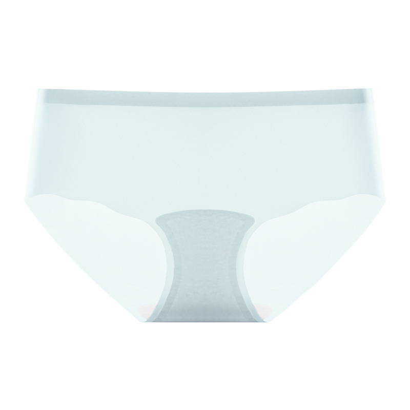 Serie de entrepierna alargada ~ primavera y verano nueva ropa interior ultrafina 10D ultrafina de seda de hielo deportiva sin costuras