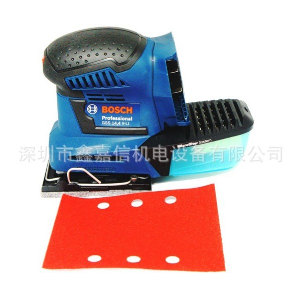 批发零售 德国 BOSCH 博世 GSS14,4V-LI 充电式平板砂磨机/砂光机