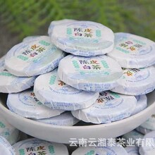批发白茶陈皮白茶紧压茶新会陈皮紧压云南老白茶叶组合小茶饼