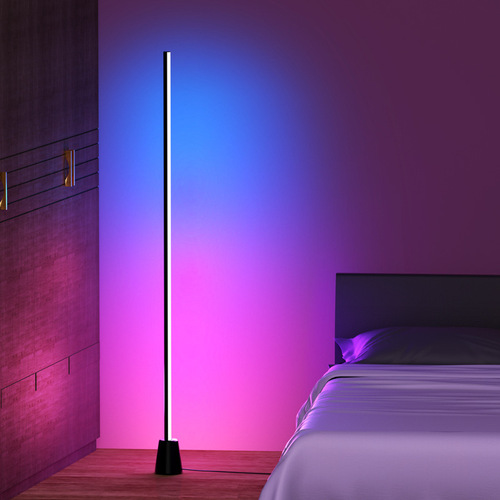 Pickup Rhythm Lamp Magic Color Corner Lamp RGB Colorful Floor Lamp Live Fill Light Remote Control Atmosphere Lamp Internet Red Lamp
