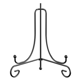 Foldable Tripod Iron Bracket European-style Simple Metal Ornament Bracket Tea Cake Photo Frame Plate Display Rack