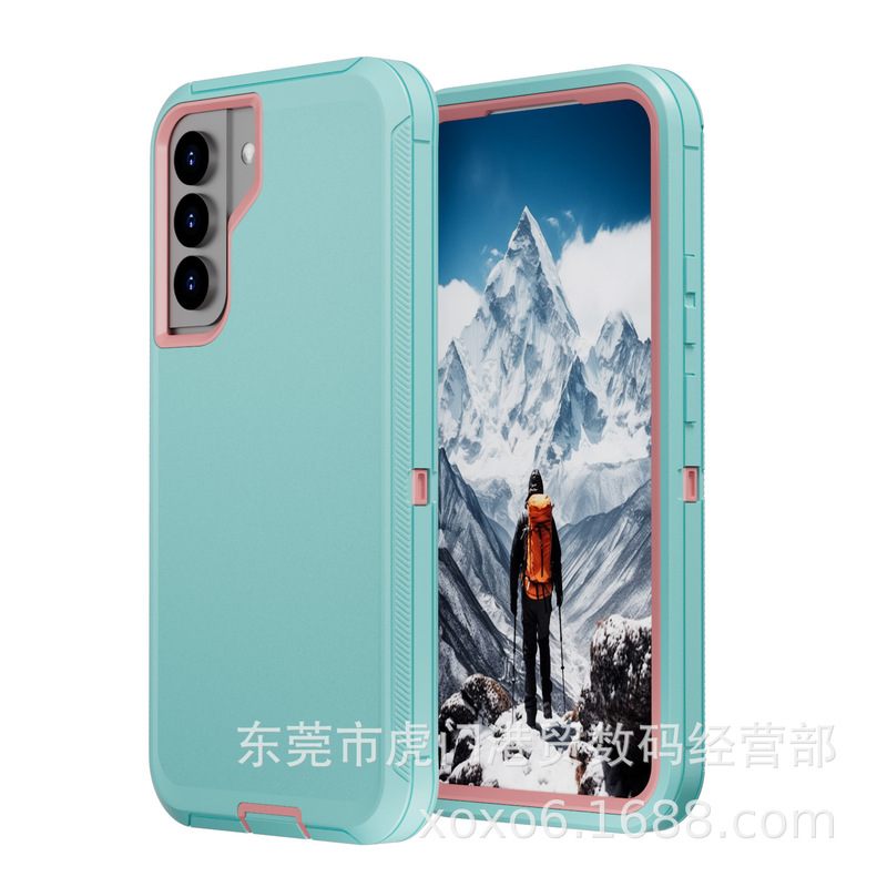 Samsung SAMSUNG S22/PLUS 3 耐性ロボット携帯電話ケース、落下防止および防塵保護カバーに適しています。|undefined