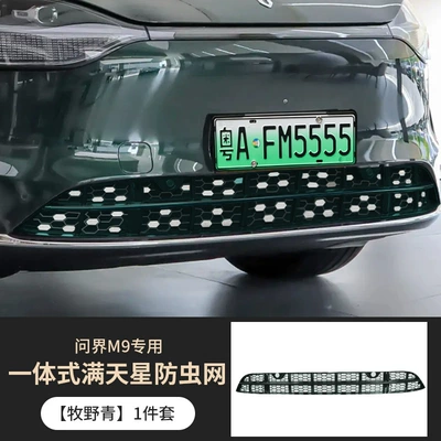 Applicable to AITO M9 Anti-insect Automobile anti-insect net - 2425-wenjie-m9-starry-sky-insect-net-makino-green-integrated