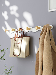 掛鈎免打孔無痕牆上掛衣架臥室玄關衣服入戶進門口壁掛門後掛衣鈎