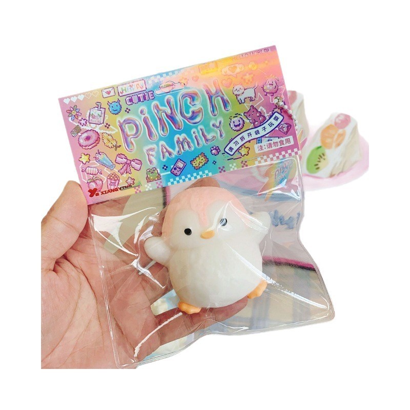 超柔らかい減圧おもちゃ、かわいいペンギン、かわいいペットのペンギン、ゆっくりと反発するおもちゃ、減圧アーティファクト|undefined