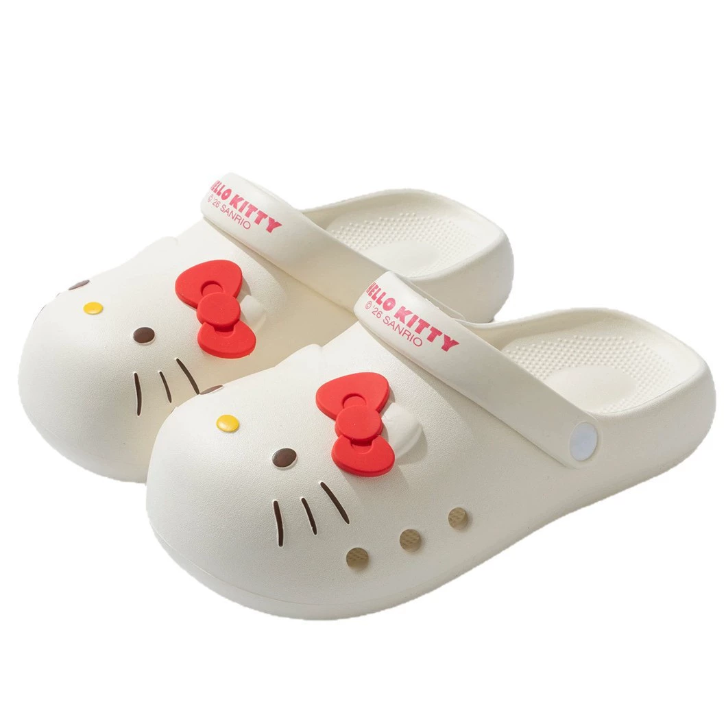 Sanrio, Hello Kitty, летние мультяшные милые нескользящие тапочки