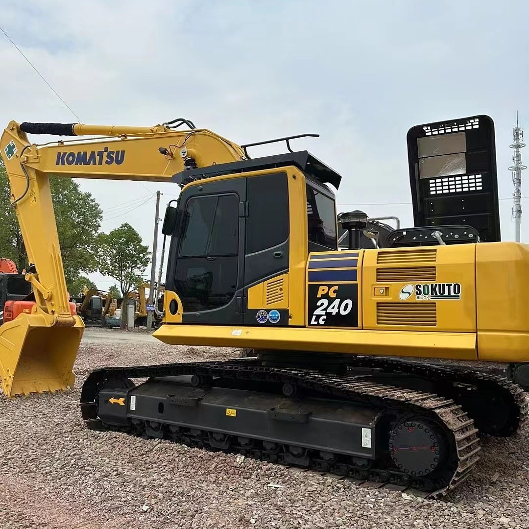 PC130 exportación despacho de aduanas de segunda mano Komatsu100 120 130 140 excavadora Shanghai comercio