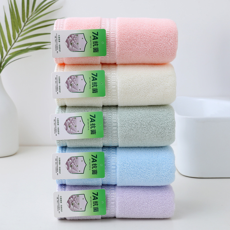 Gold Quality Premium Towel, Pure Cotton, Antibacterial, Soft, Suitable for Adults, for Face Washing and Bathing, Household Use, Absorbent, Does Not Shed Easily, All-Cotton, for Men