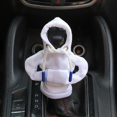 handle set gear lever hooded: Sürətlər qutusu və əl tormozu başlıqları - white