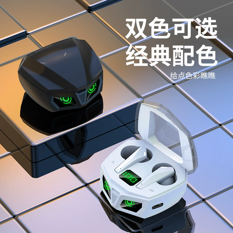 Bluetooth Headset 5.2 Radio Tws with Enc with Display E-Commerce Hot Product E-Sports Game Hot Sale