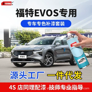 Ford EVOS Sky Gray touch-up paint pen, Aurora Blue car paint, scratch repair, rust prevention, and specialized spray paint