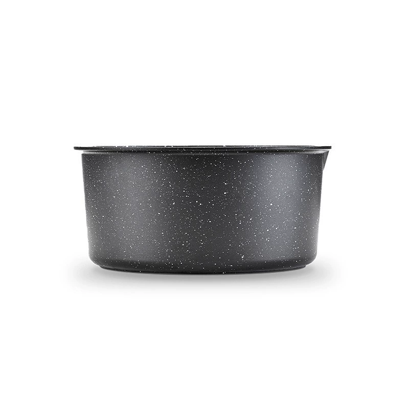 Non‑stick cookware set, removable handle and glass silicone lids, multi‑piece 5–21 pc