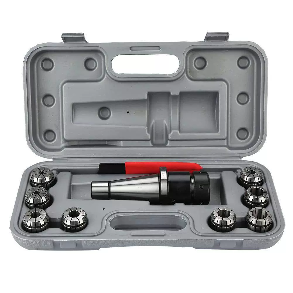 NT40-ER32-8PCS组合套装 NT40铣刀柄组合ER32筒夹8支装公英制跨境