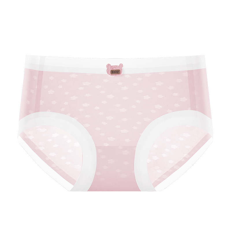 Ropa interior para niños, calzoncillos de seda de hielo para niñas, calzoncillos boxer para niñas, bebé modal, transpirable y refrescante