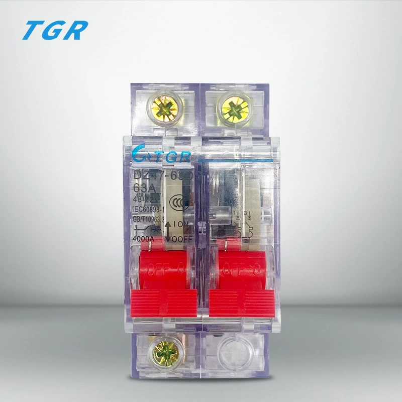 Аккумулятор автоматического выключателя TGR электромобиль двойной переключатель питания трехколесный велосипед 63A переключатель блокировки два-в-один-из