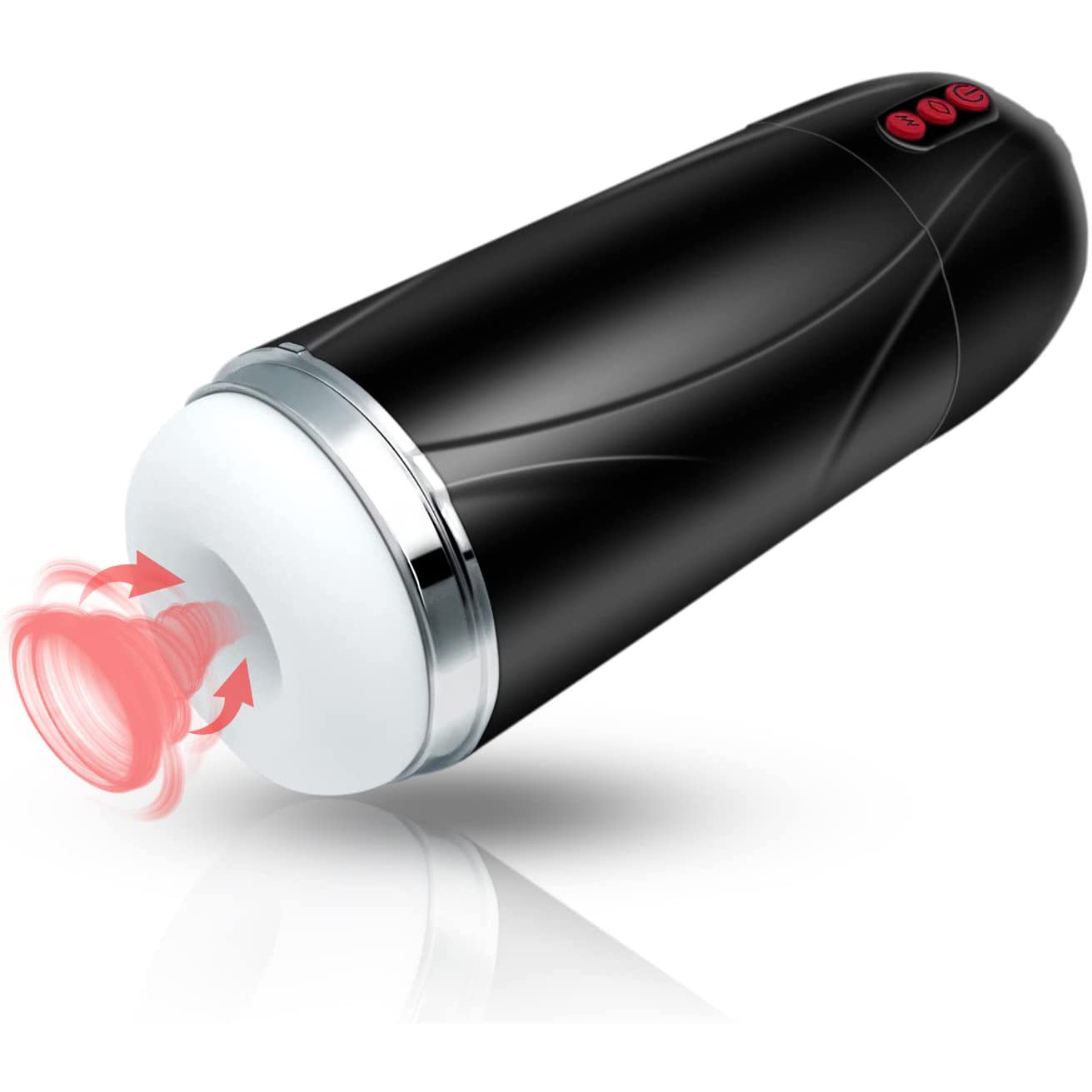 Firearm 10 Vibration Self-Service 5 Frequency Suction Male Device Aircraft Cup Adult Products Manufacturer_voghion.com