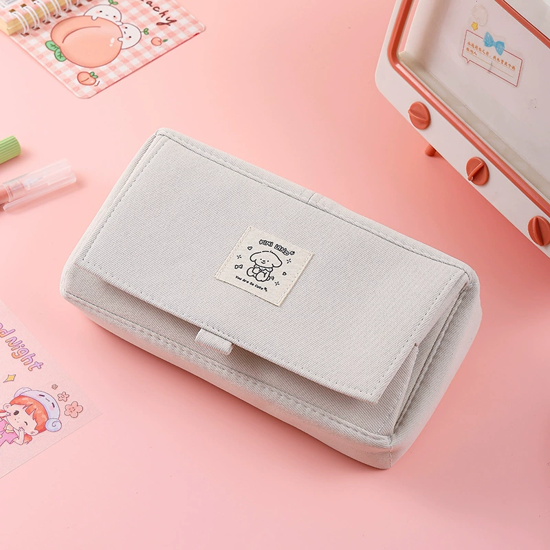 Capacious high quality pencil case for students, new collection, for secondary school