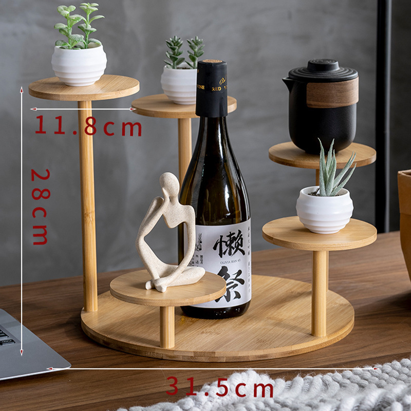 다섯 개의 둥근 꽃대