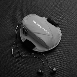 Factory direct new mobile phone arm strap outdoor sports running arm bag wrist bag waterproof night reflective men and women