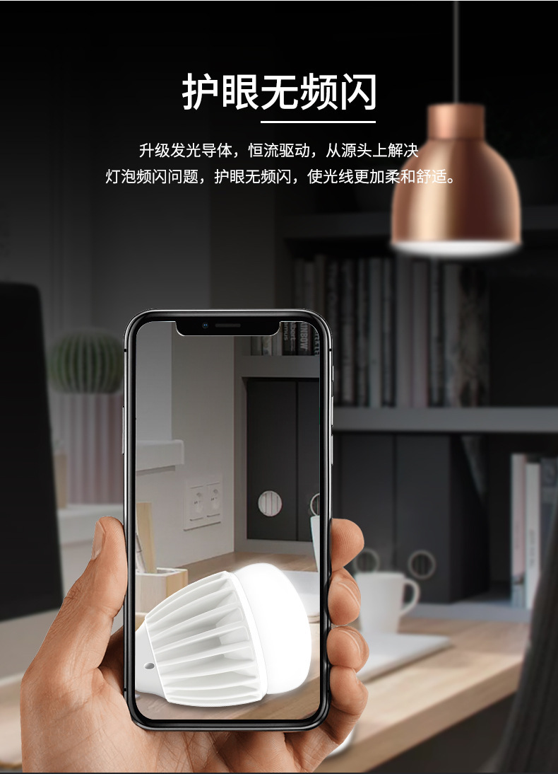 FSL佛山照明led灯泡e27螺口球泡超亮18W25W45节灯能B22卡口仓库3W pic 15