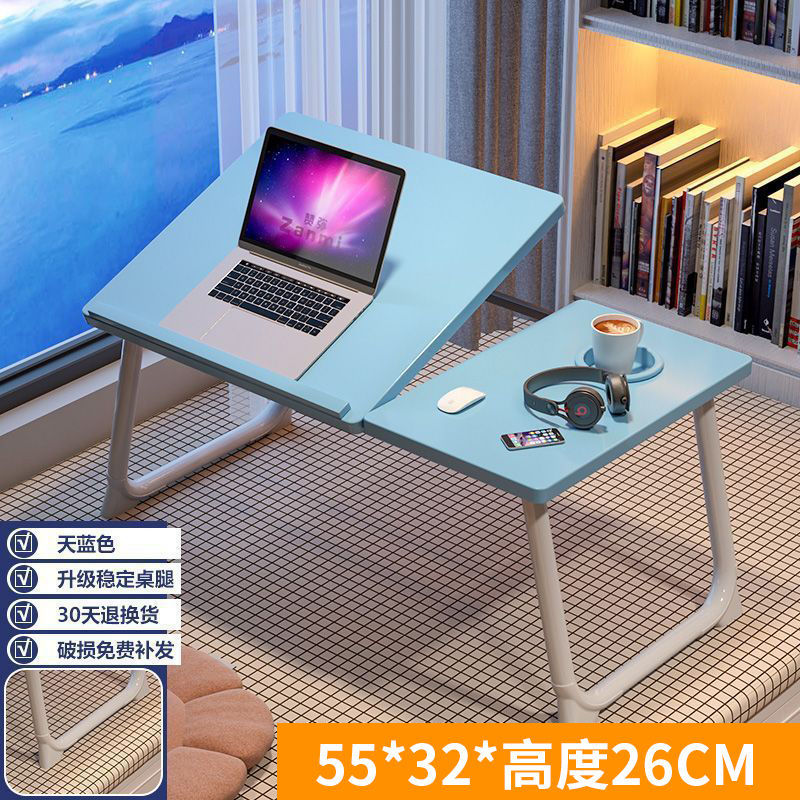 Nuevo escritorio elevable en la cama, escritorio de computadora portátil plegable en la cama, escritorio de estudio del dormitorio para estudiantes