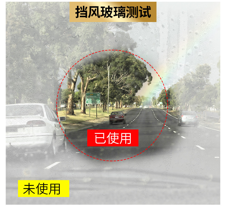 Car Glass Rainproof Agent, Anti-Fog Agent, Water Removal Coating Agent, Windshield Reversing Mirror, Rearview Mirror Defogger