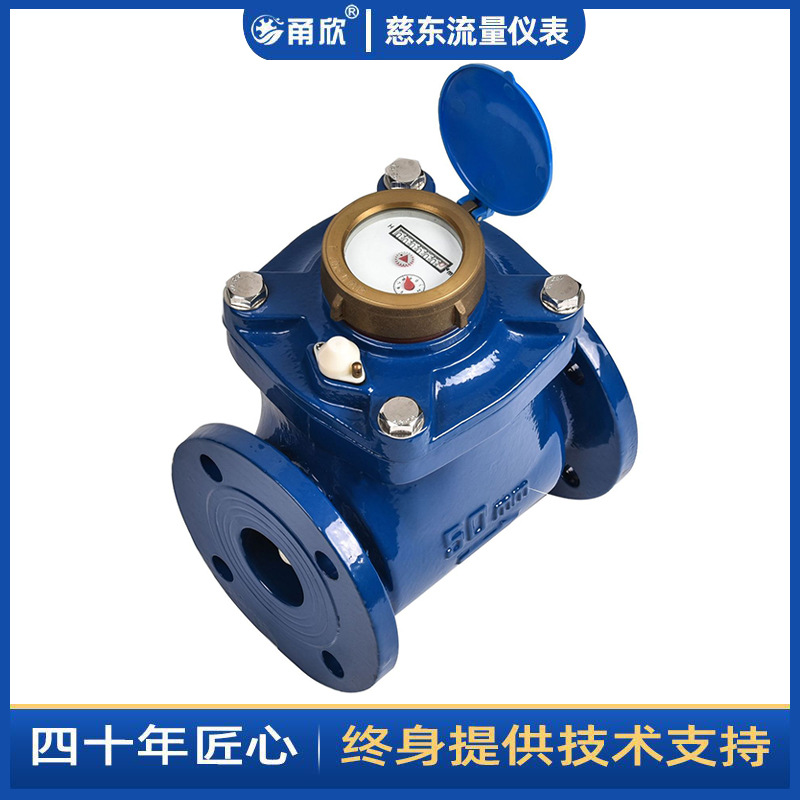 DN300铜罩款水平可拆水表 农业灌溉用水计量表 法兰机械水表