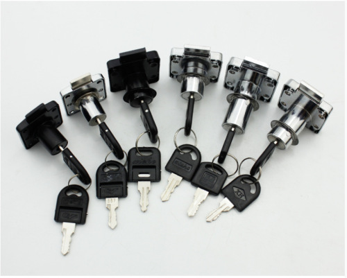 Manufacturer 136/138 desk drawer lock office cabinet furniture drawer lock thickened cabinet drawer lock iron