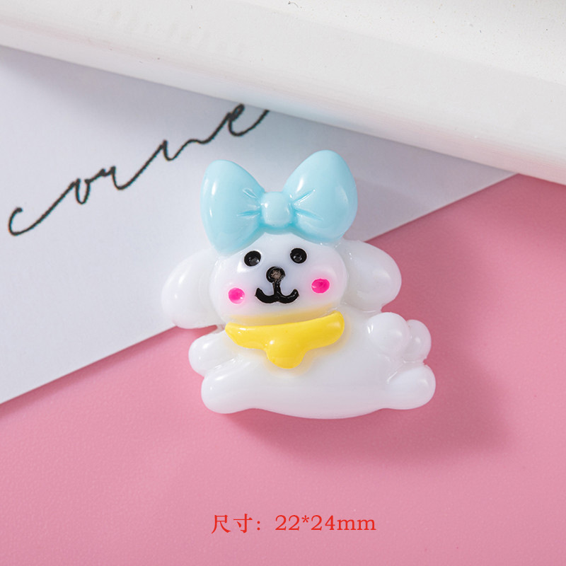 Directo de fábrica diy crema pegamento resina accesorios animales teléfono móvil shell taza de agua llavero parche jalea pegamento animal