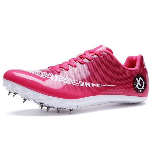 Running shoes, middle and short distance shoes for men and women, student physical education exam track and field competition professional running long jump 8 spike shoes