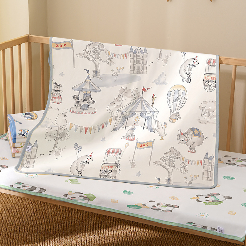 Combed Cotton Diaphragm Pad Baby Waterproof Breathable Washable Large Size Children Baby Diaphragm Bed Sheet Aunt Pad