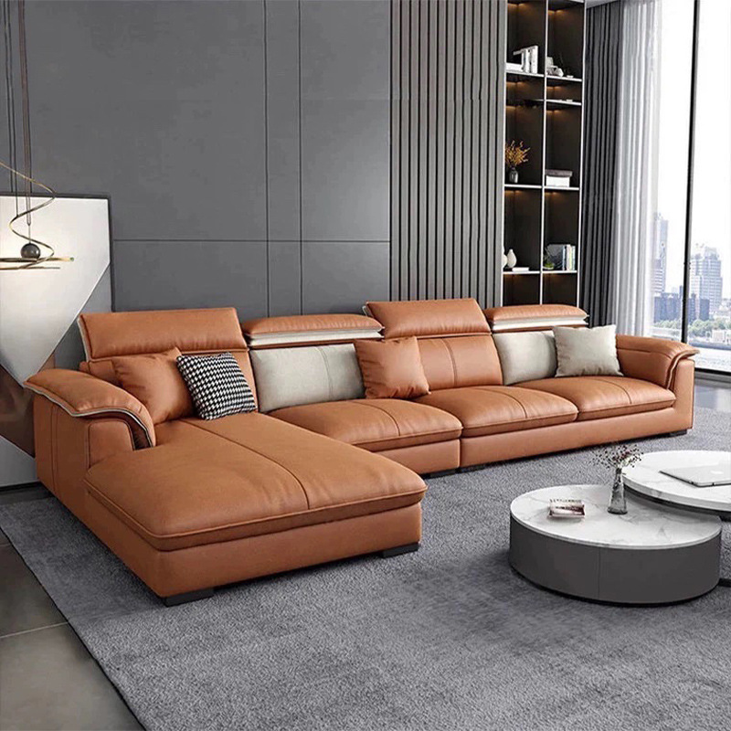 Sofá de tela tecnológico, sencillo, moderno, italiano, ligero, minimalista, pequeño apartamento, fila recta, sofá de tela, sala de estar, sofá nórdico