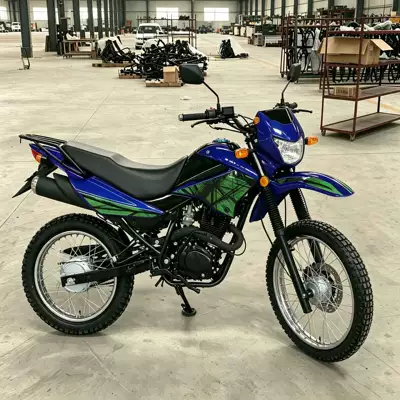 Motosikletlər Leather Seat, Cargo Rack, and